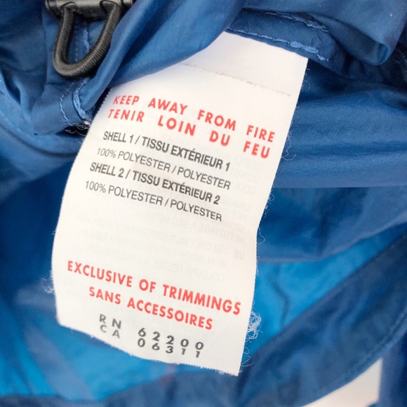 🌵Puma (L) Blue Red Running Windbreaker Jacket - Picture 6 of 8